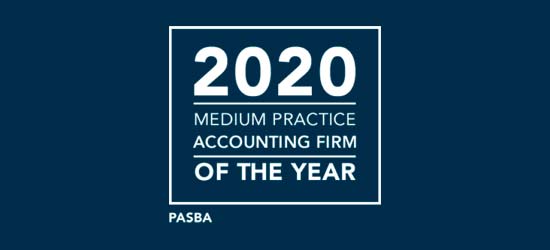 2020 Medium Practice Accounting Firm of the Year